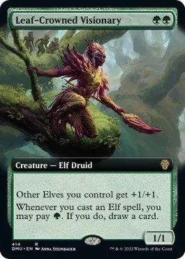 Leaf-Crowned Visionary - Foil