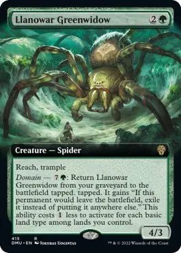 Llanowar Greenwidow
