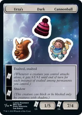 Urza's Dark Cannonball - Normal Urza S Dark Cannonball