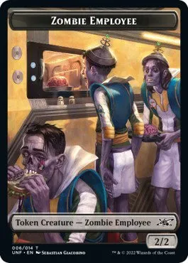 Zombie Employee Token - Normal Zombie Employee Token