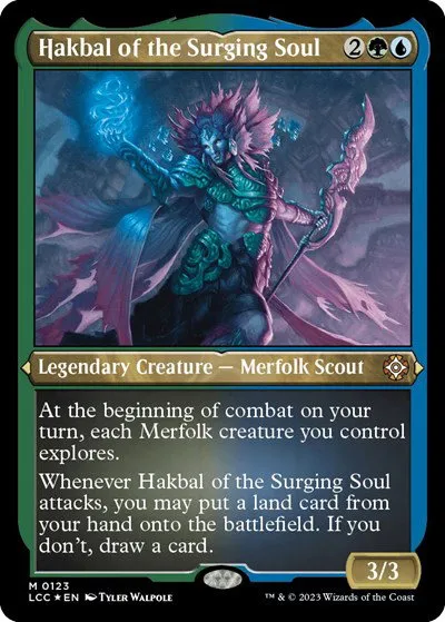 Hakbal of the Surging Soul (Display Commander) - Thick Stock
