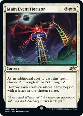 Main Event Horizon - Normal Main Event Horizon