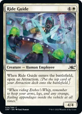 Ride Guide - Normal Ride Guide