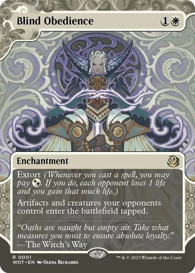 Blind Obedience - Foil