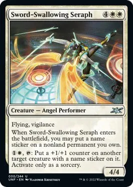Sword-Swallowing Seraph - Normal Sword Swallowing Seraph