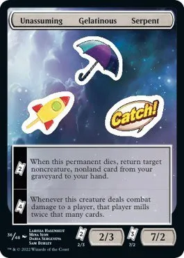 Unassuming Gelatinous Serpent - Normal Unassuming Gelatinous S