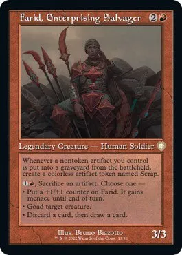 Farid, Enterprising Salvager