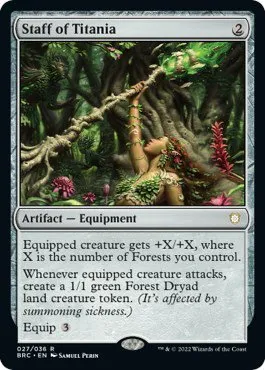 Staff of Titania - Foil