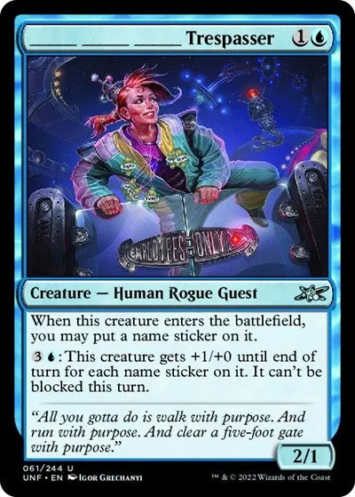 _______ _______ _______ Trespasser - Foil