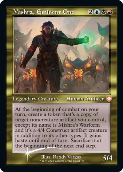 Mishra, Eminent One (Display Commander) - Thick Stock