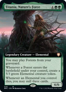 Titania, Nature's Force - Foil