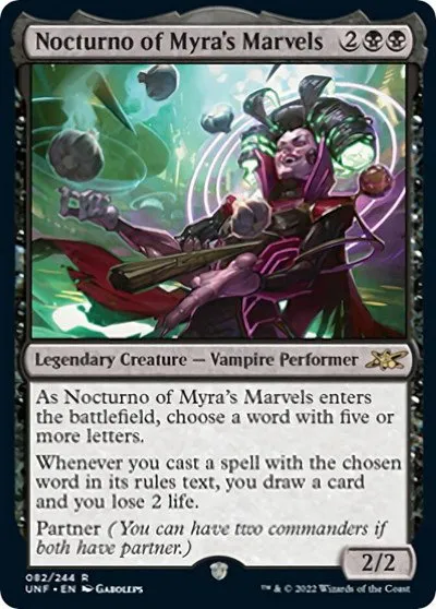 Nocturno of Myra's Marvels - Foil