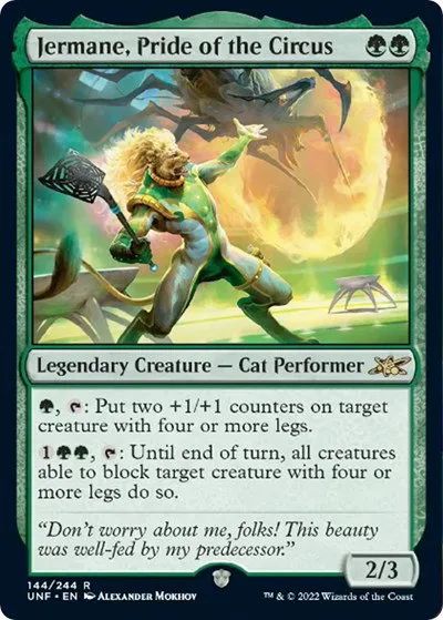 Jermane, Pride of the Circus - Foil