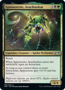 Spinnerette, Arachnobat - Foil