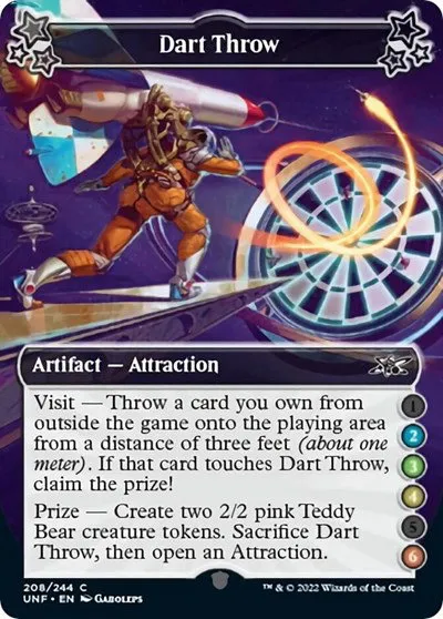 Dart Throw - 2 3 4 6 Foil