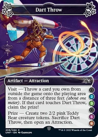 Dart Throw - 2 3 5 6 Foil