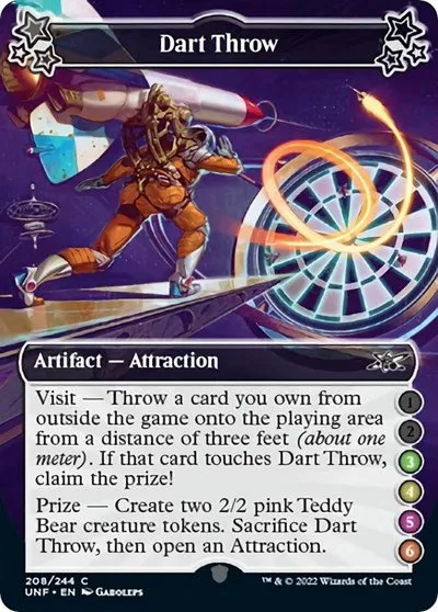 Dart Throw - 3 4 5 6