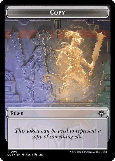 Copy // Merfolk (0005) Double-Sided Token - Foil