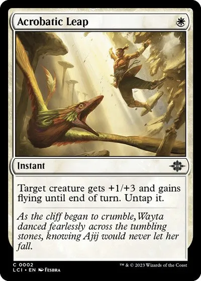 Acrobatic Leap - Foil