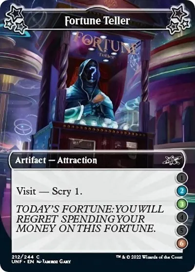 Fortune Teller - 2 3 6 Foil