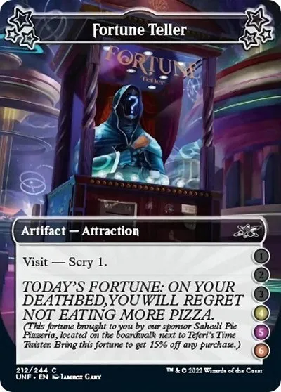 Fortune Teller - 4 5 6 Foil