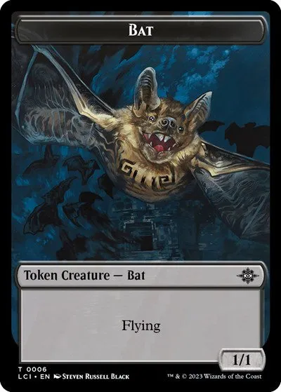 Bat // Vampire (0004) Double-Sided Token