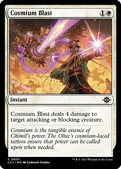 Cosmium Blast - Normal Cosmium Blast