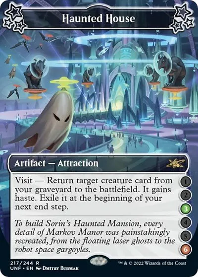 Haunted House - 3 6 Foil