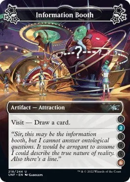 Information Booth - 2 6 Foil