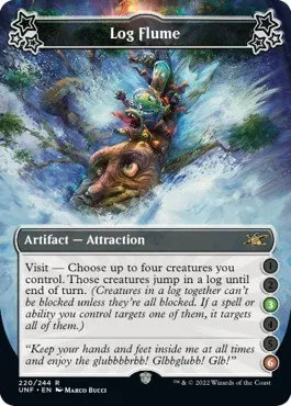 Log Flume - 3 6 Foil