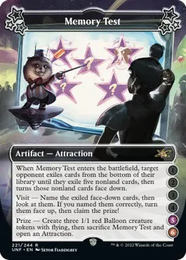 Memory Test - 5 6 Foil