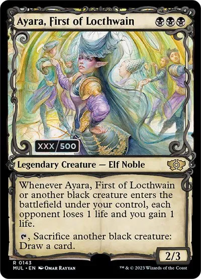 Ayara, First of Locthwain - Serial Numbered