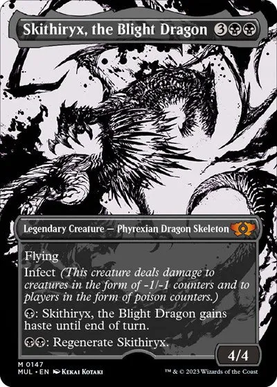 Skithiryx, the Blight Dragon - Halo Foil
