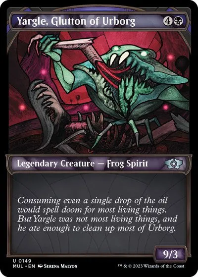 Yargle, Glutton of Urborg - Halo Foil