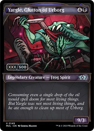 Yargle, Glutton of Urborg - Serial Numbered