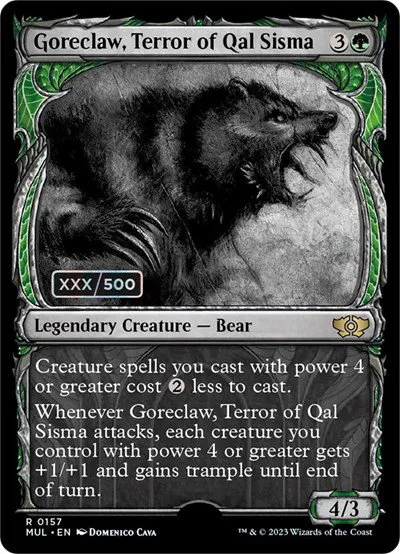 Goreclaw, Terror of Qal Sisma - Serial Numbered
