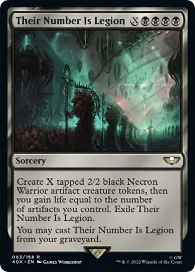 Their Number Is Legion - Surge Foil