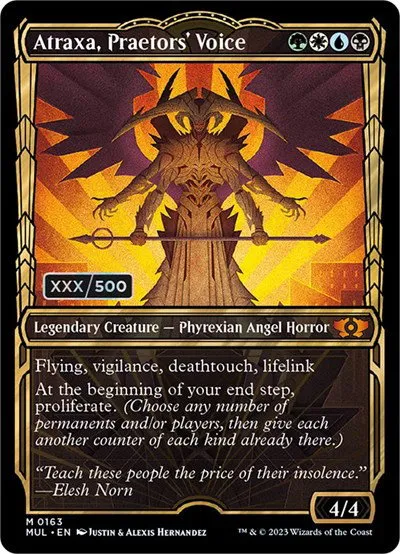 Atraxa, Praetors' Voice - Serial Numbered