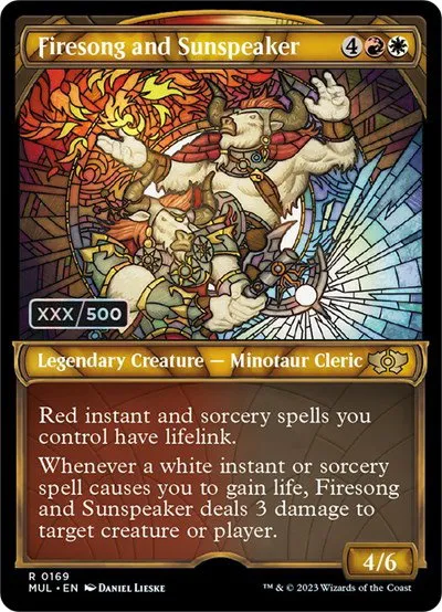 Firesong and Sunspeaker - Serial Numbered