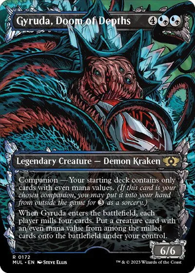 Gyruda, Doom of Depths - Halo Foil