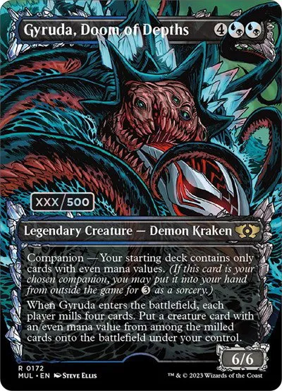 Gyruda, Doom of Depths - Serial Numbered
