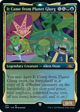 It Came from Planet Glurg - Foil