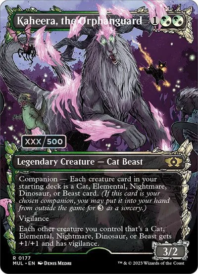Kaheera, the Orphanguard - Serial Numbered