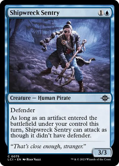 Shipwreck Sentry - Foil