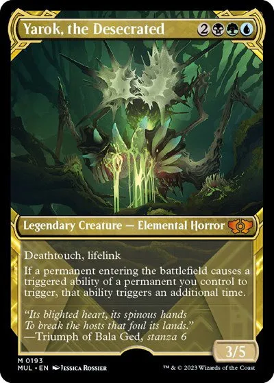 Yarok, the Desecrated - Halo Foil
