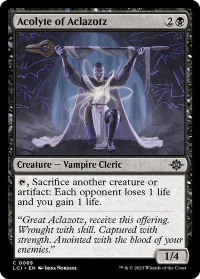 Acolyte of Aclazotz - Foil