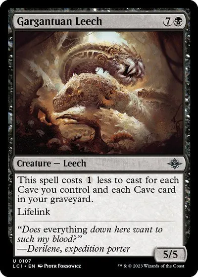 Gargantuan Leech