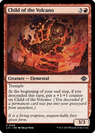 Child of the Volcano - Foil