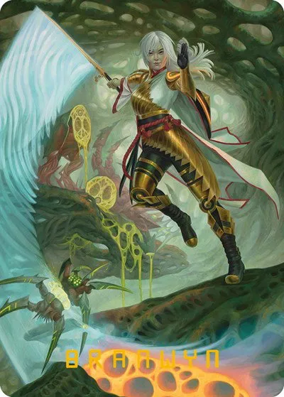 The Eternal Wanderer Art Card - Gold Stamped Signature