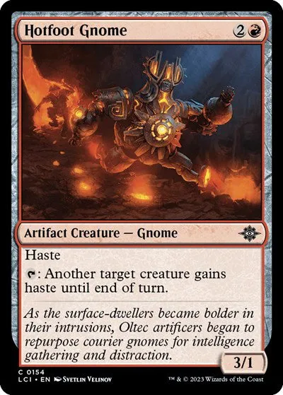 Hotfoot Gnome - Foil